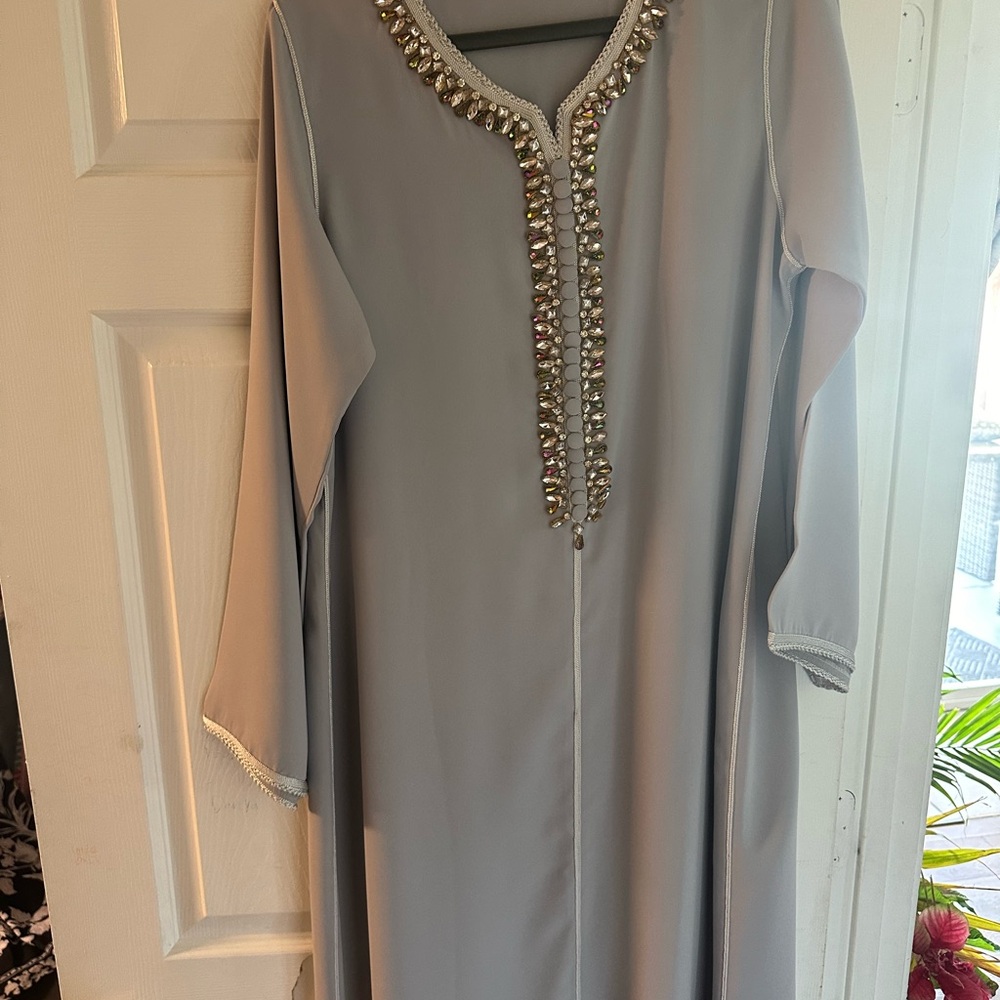 Moroccan Satin Kaftan